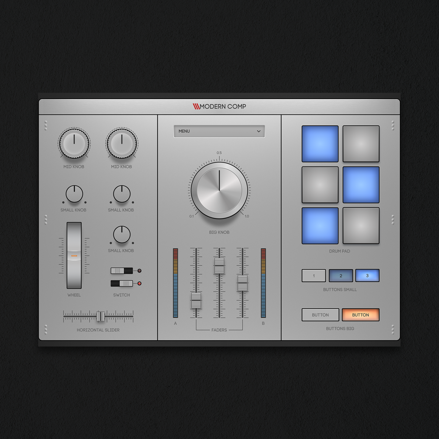 Modern Comp White
