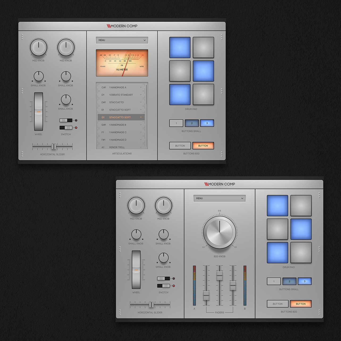 Black & White Comp 2.0 based on Figma