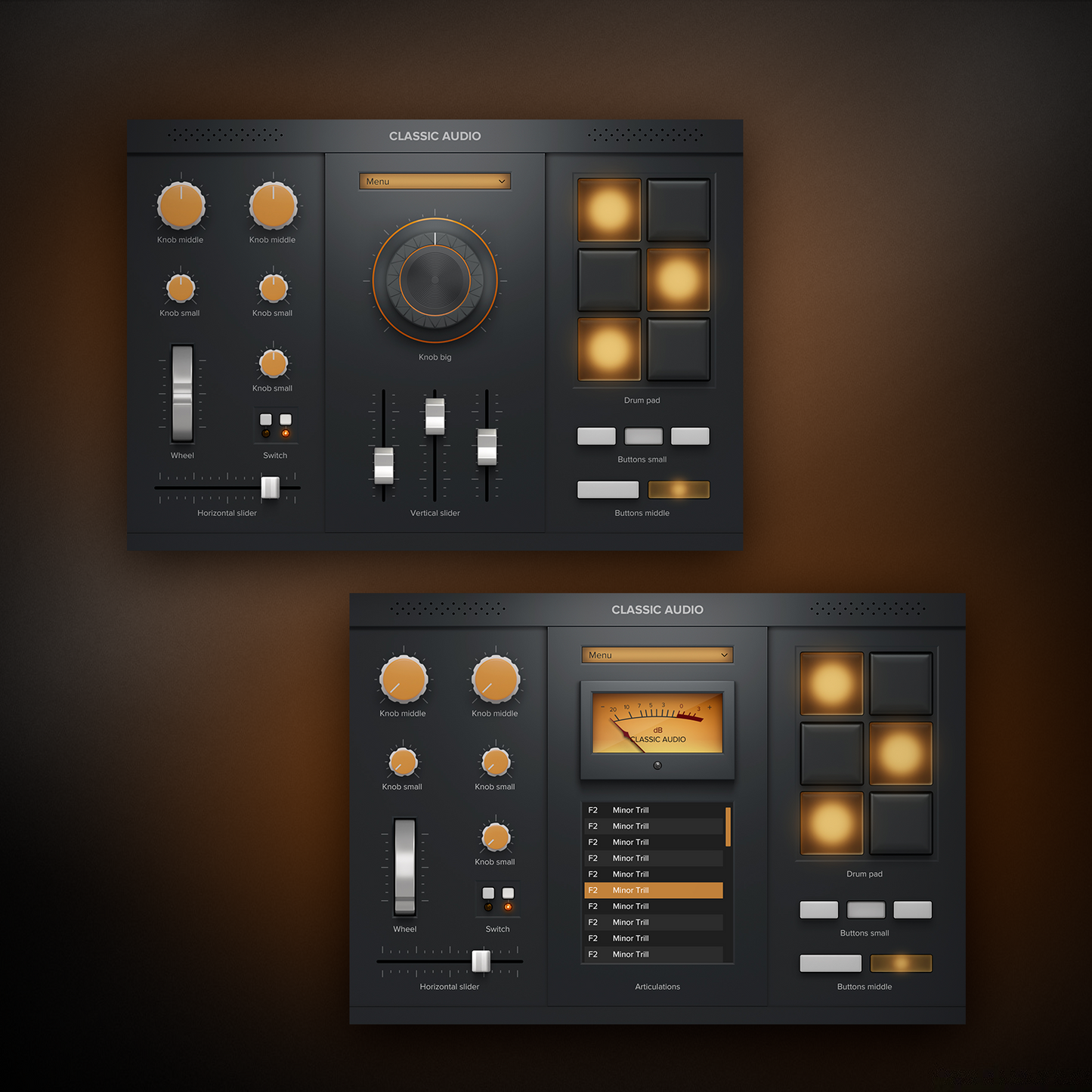 Classic Audio GUI Kit