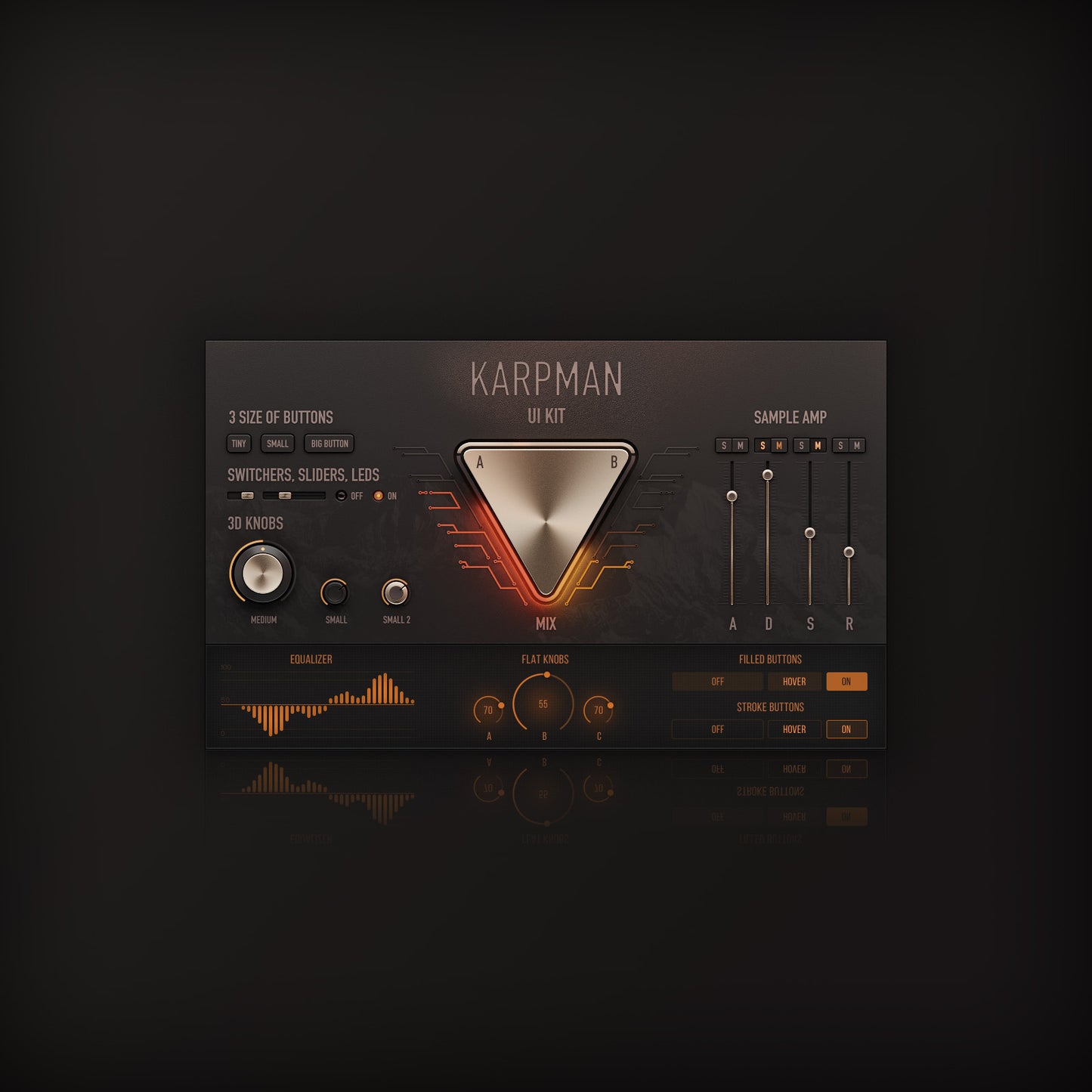 Karpman new audio kit 3d design