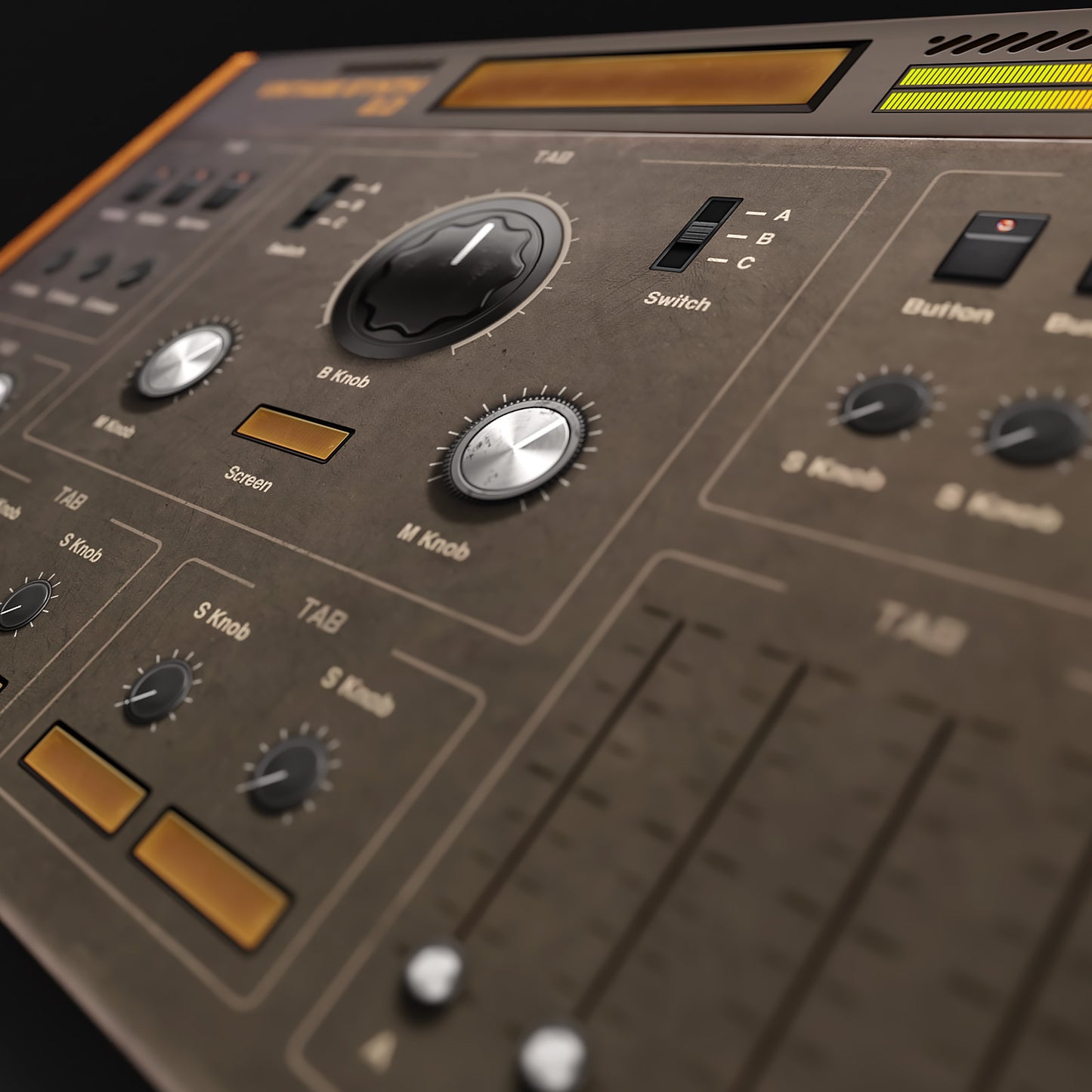 Vintage Synth kit preview