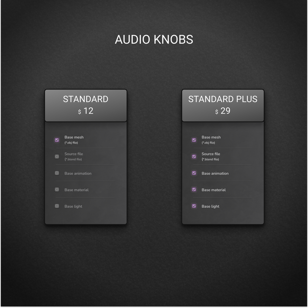 Ui Audio Knob Audio Knob 01 – UI Mother