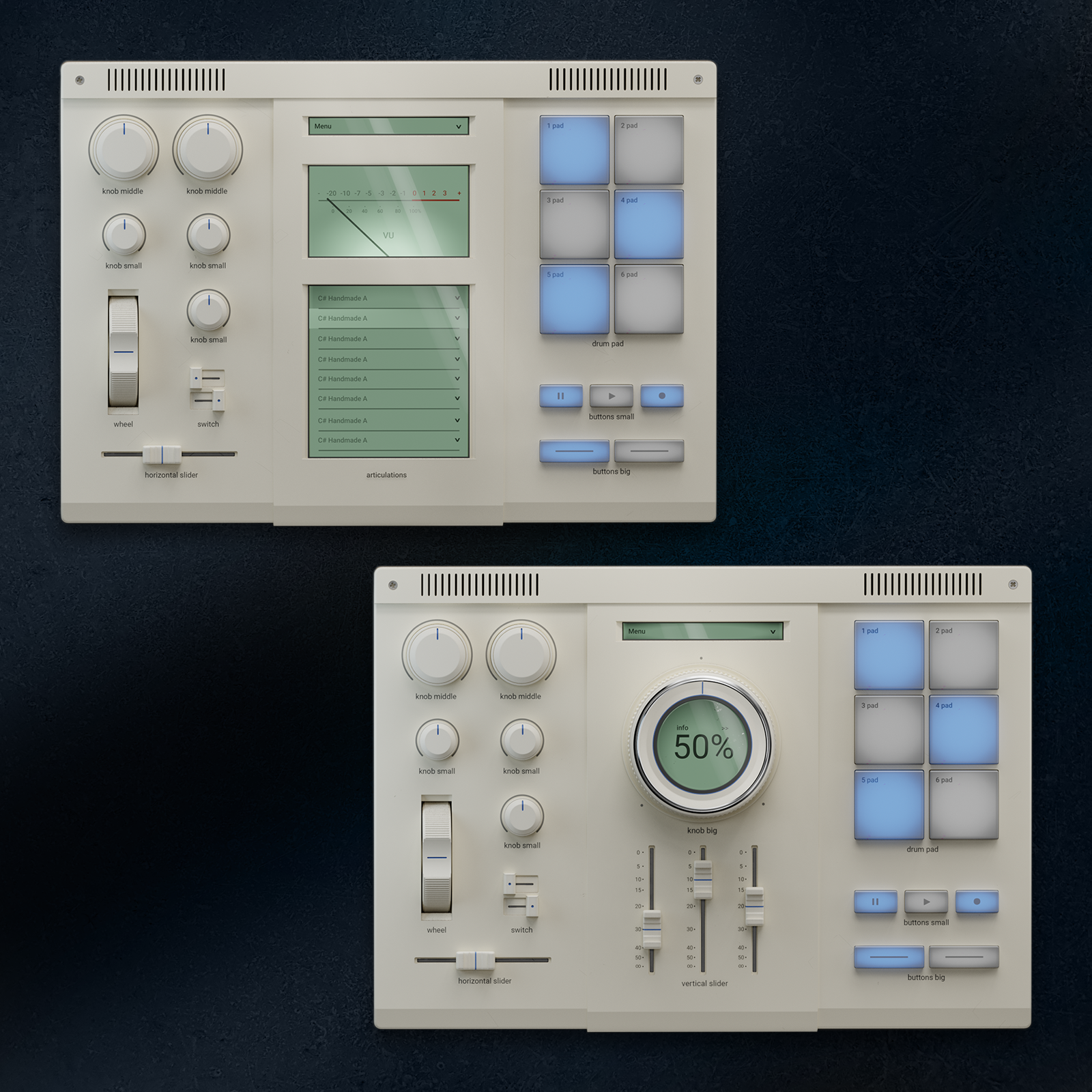 Classic Audio 2 GUI Kit