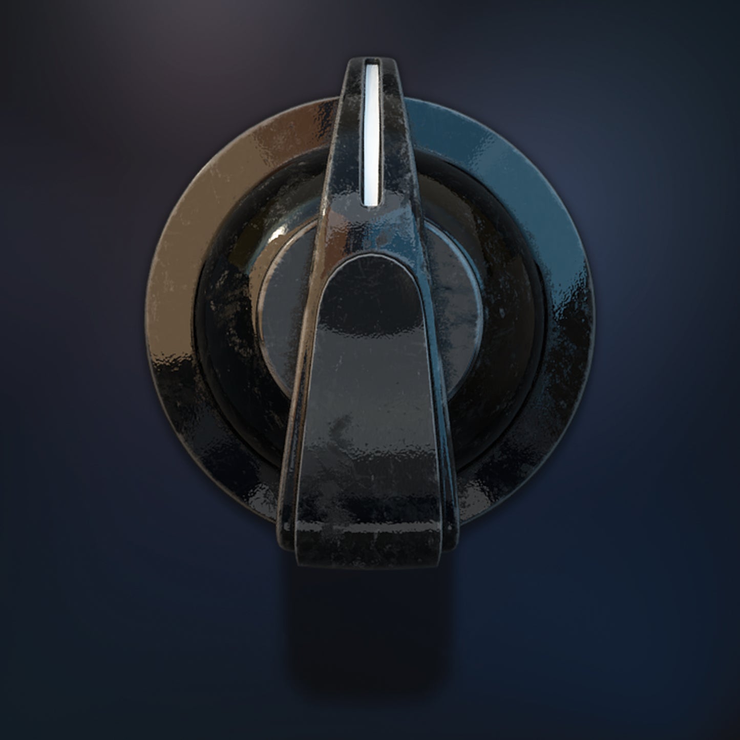 Old switch knob 3D audio