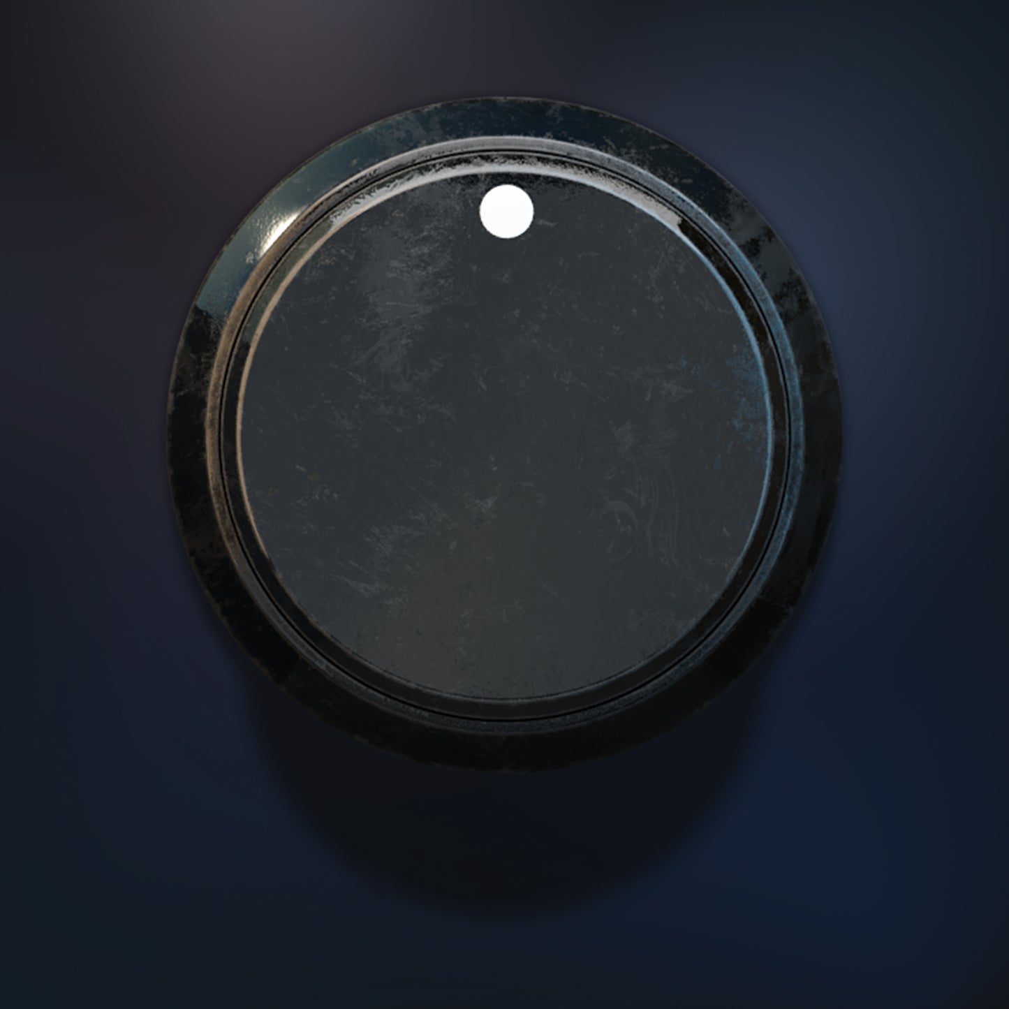 Vintage standart rotary 3D audi knob UI