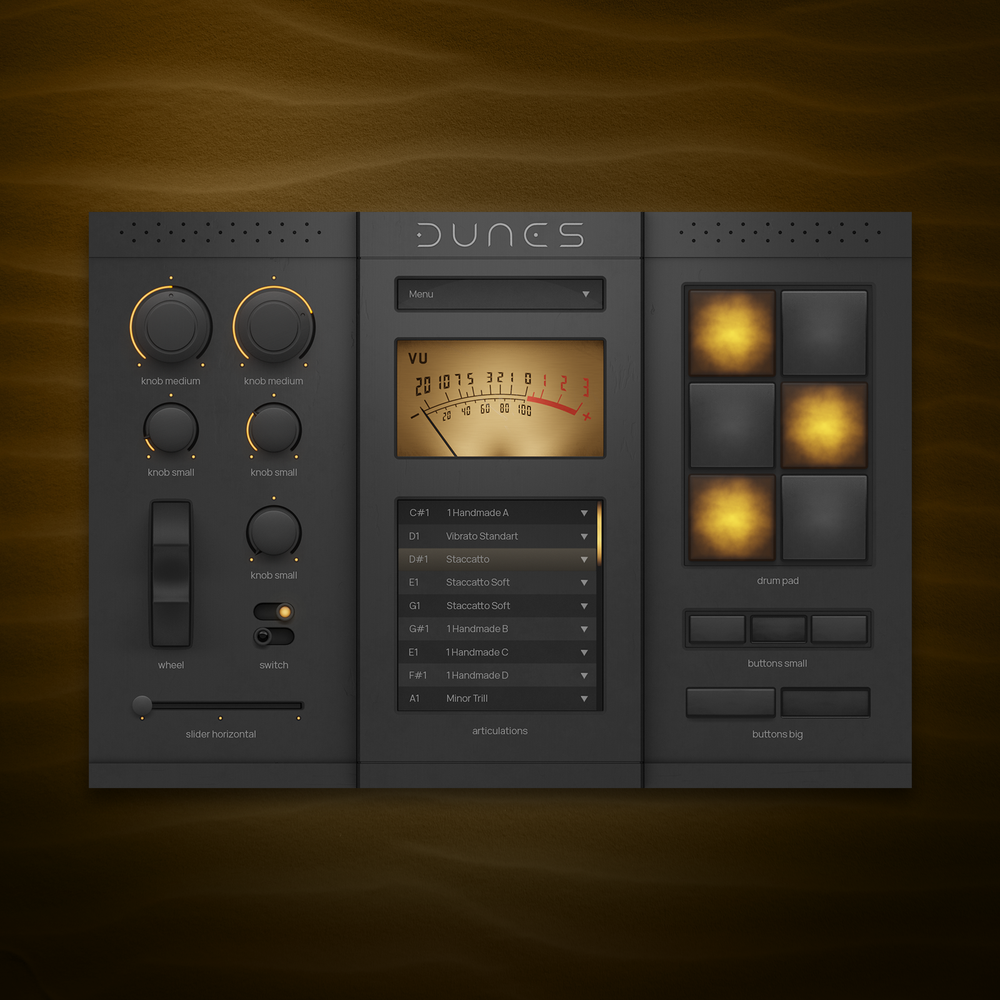 
                      
                        Dunes GUI Kit
                      
                    