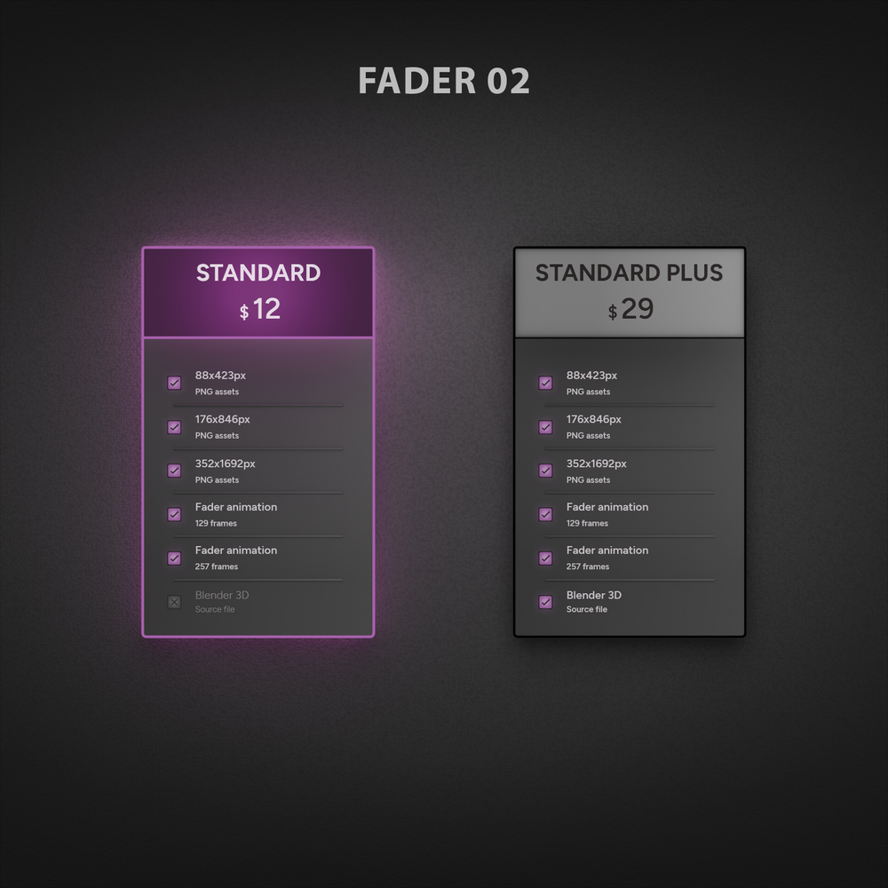 
                      
                        Faders UI
                      
                    