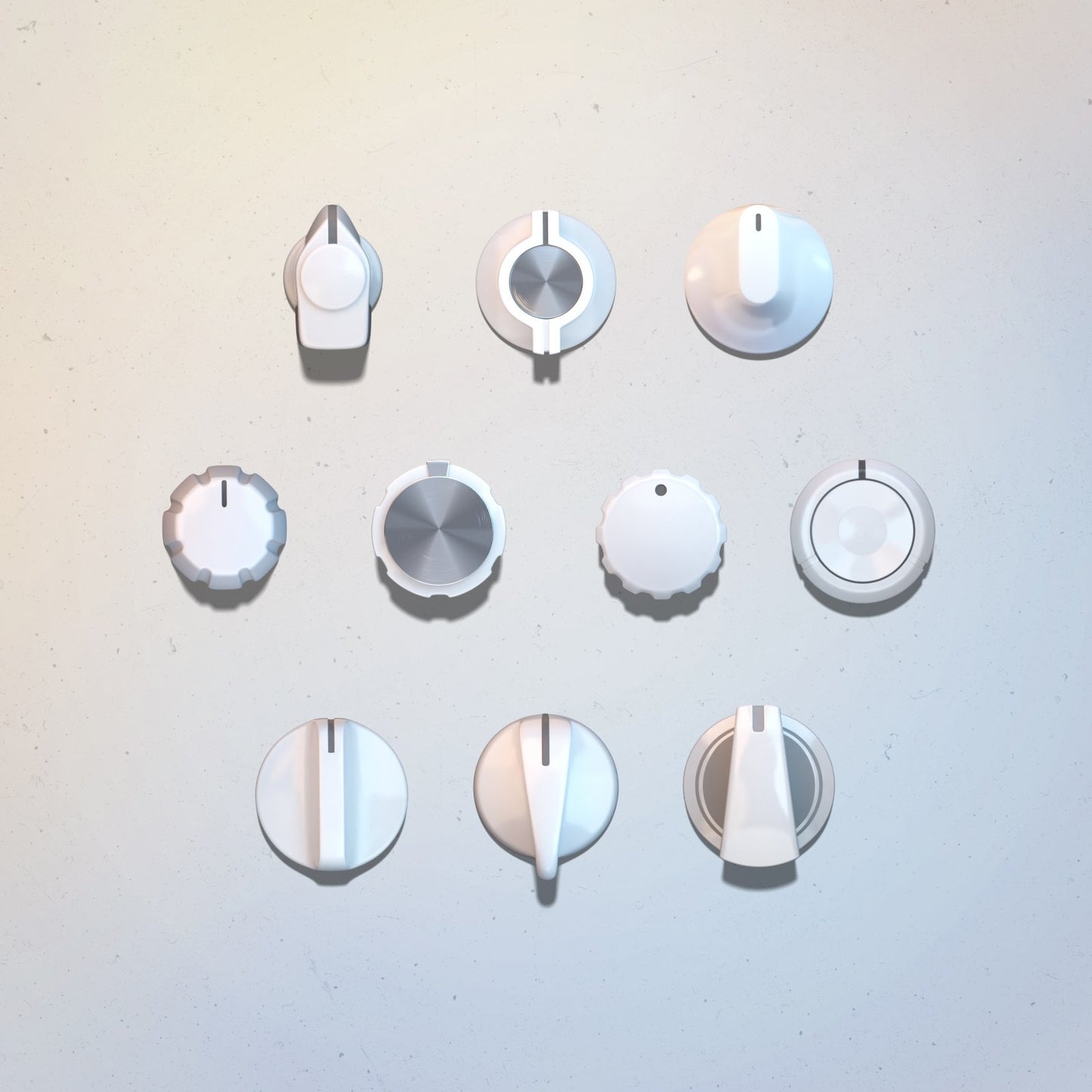 Light clean knobs audio set for kontakt and VST