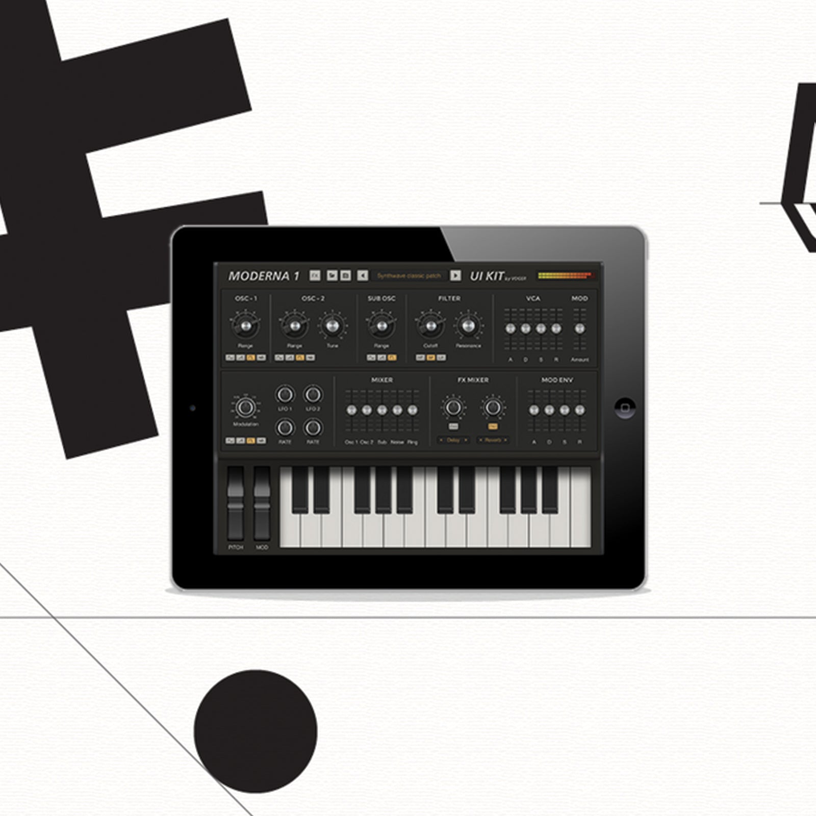 Tablet Synth – UI Mother