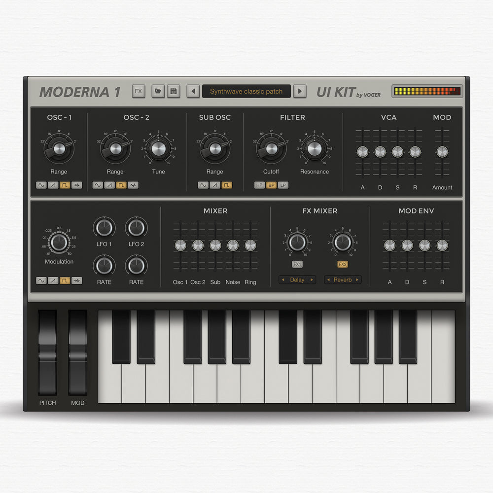 
                      
                        Design synth panel for iPad and iPad Pro
                      
                    