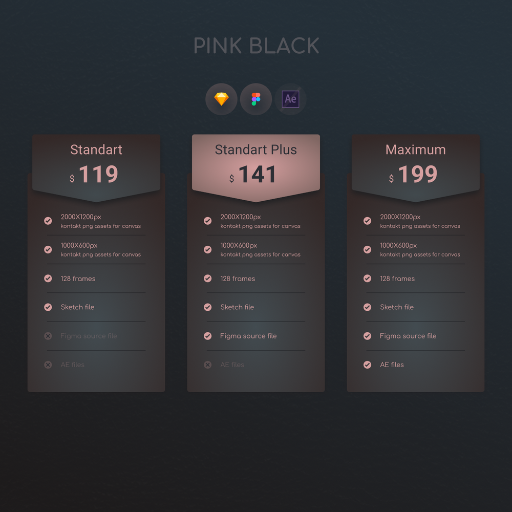 
                      
                        GUI Kit Pink Black
                      
                    