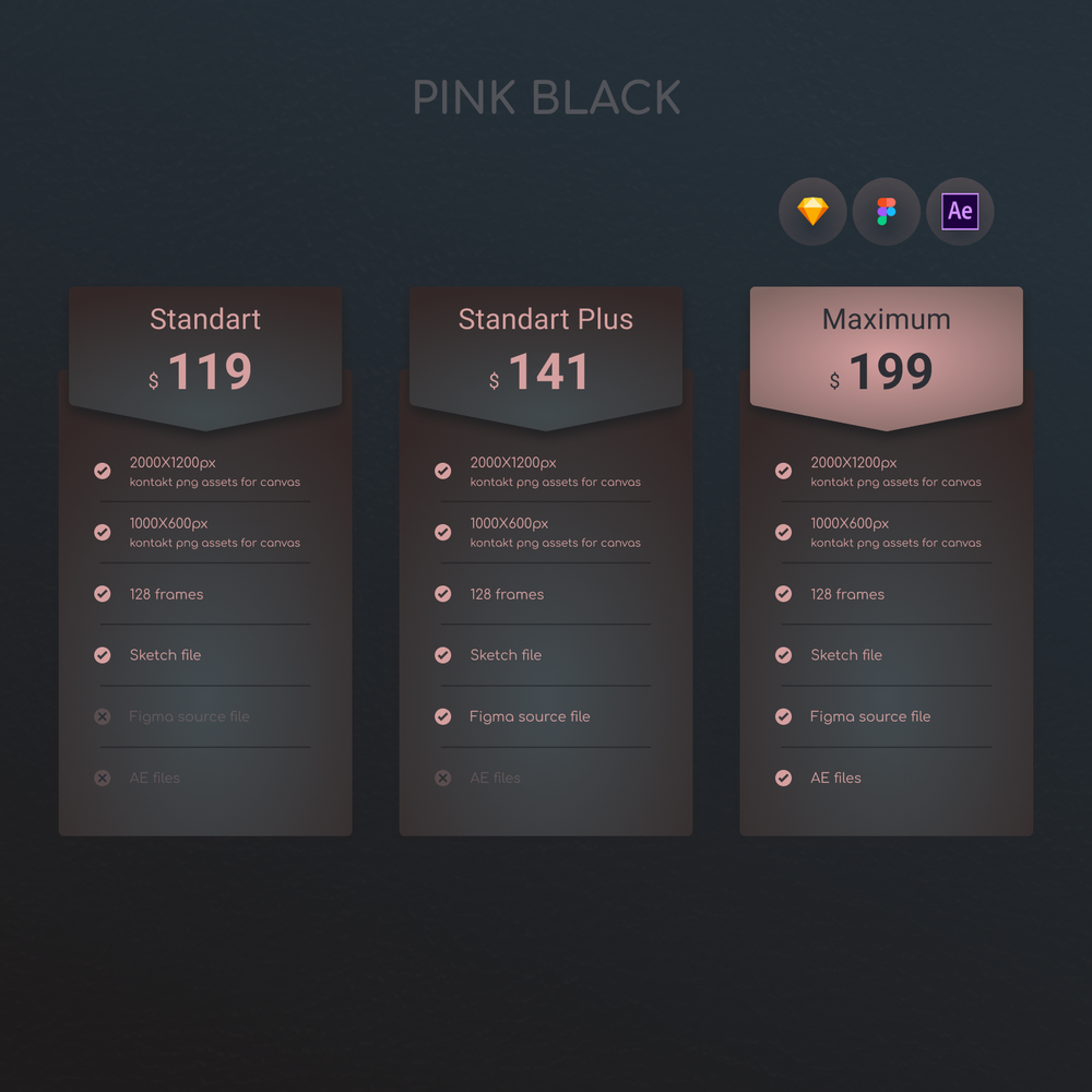 
                      
                        GUI Kit Pink Black
                      
                    