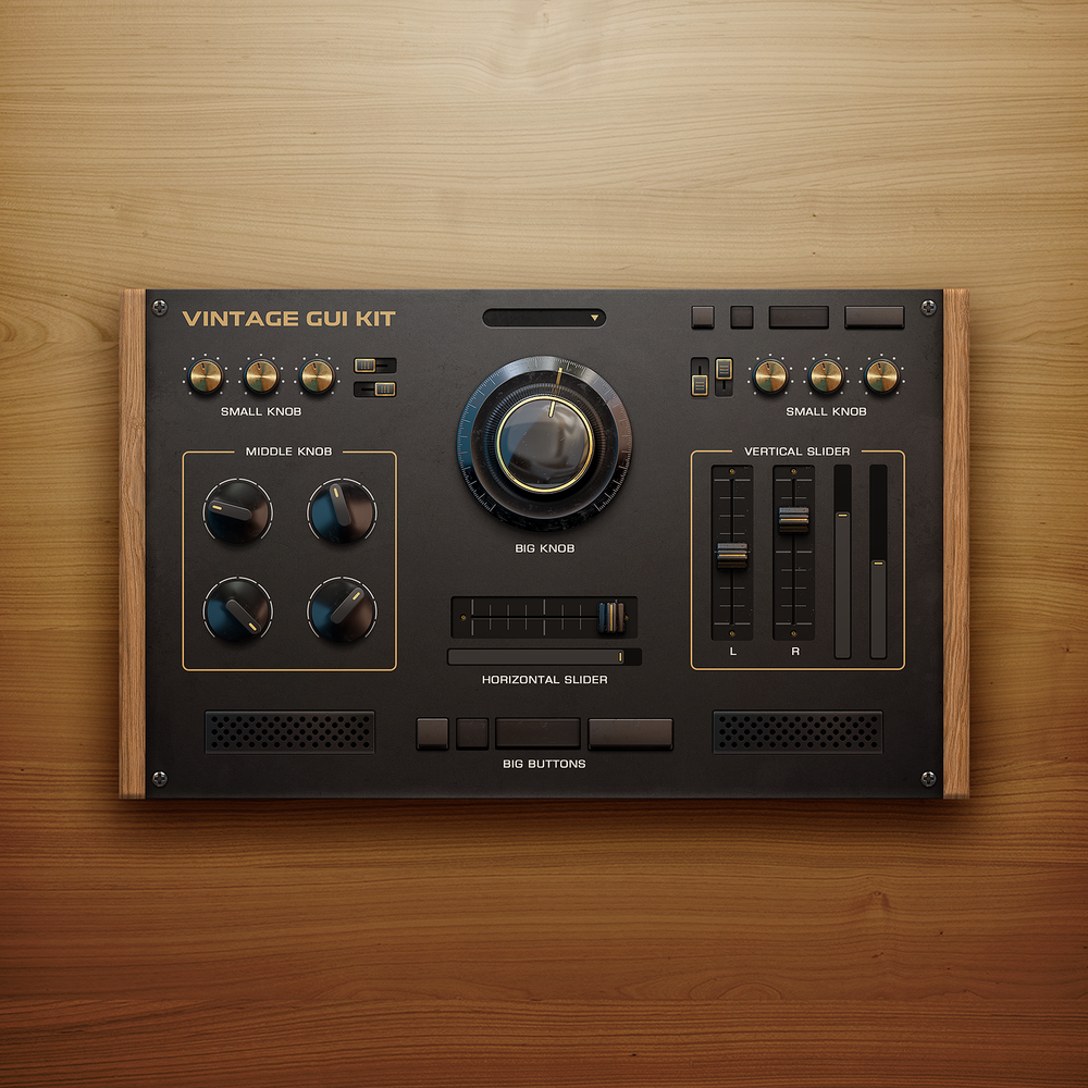 
                      
                        Modern Vintage Synthesizer Design
                      
                    