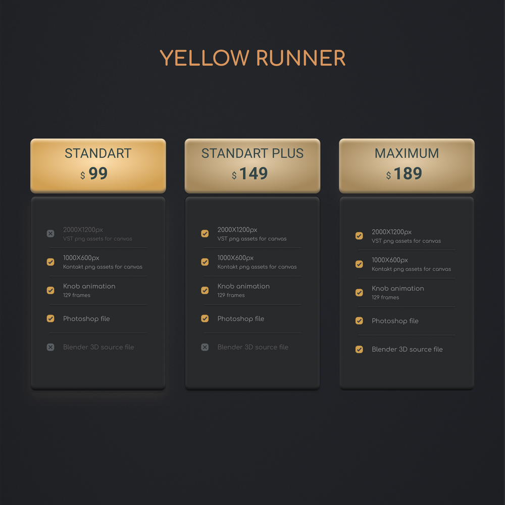 
                      
                        Yellow Runner GUI Kit
                      
                    