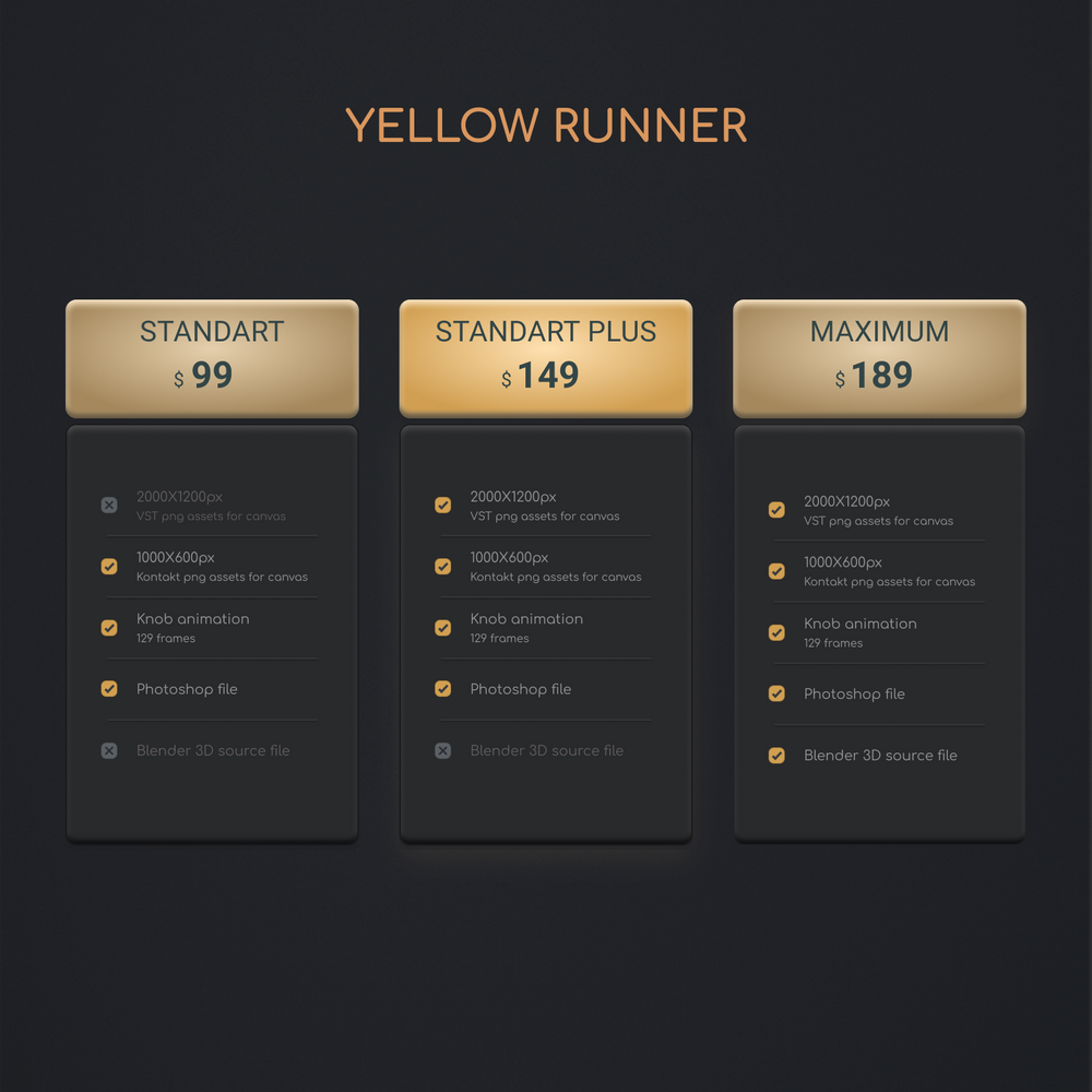 
                      
                        Yellow Runner GUI Kit
                      
                    