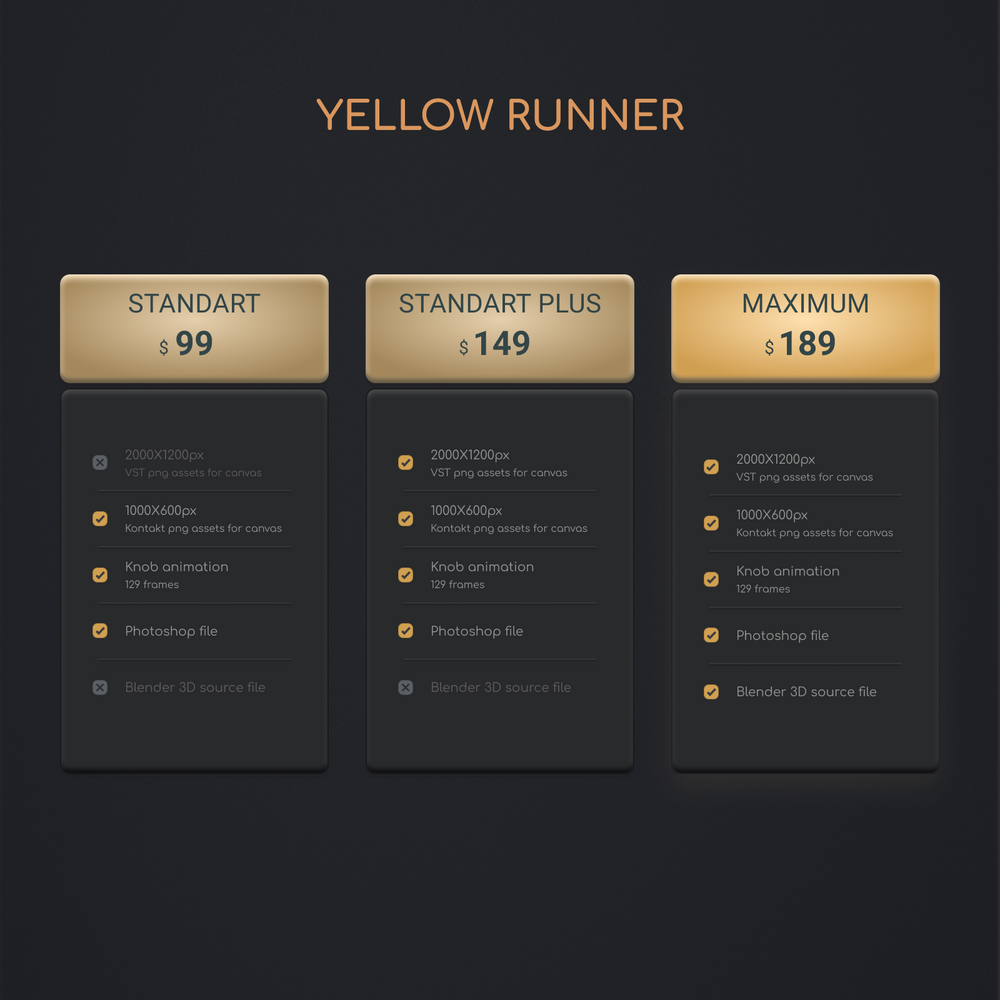 
                      
                        Yellow Runner GUI Kit
                      
                    