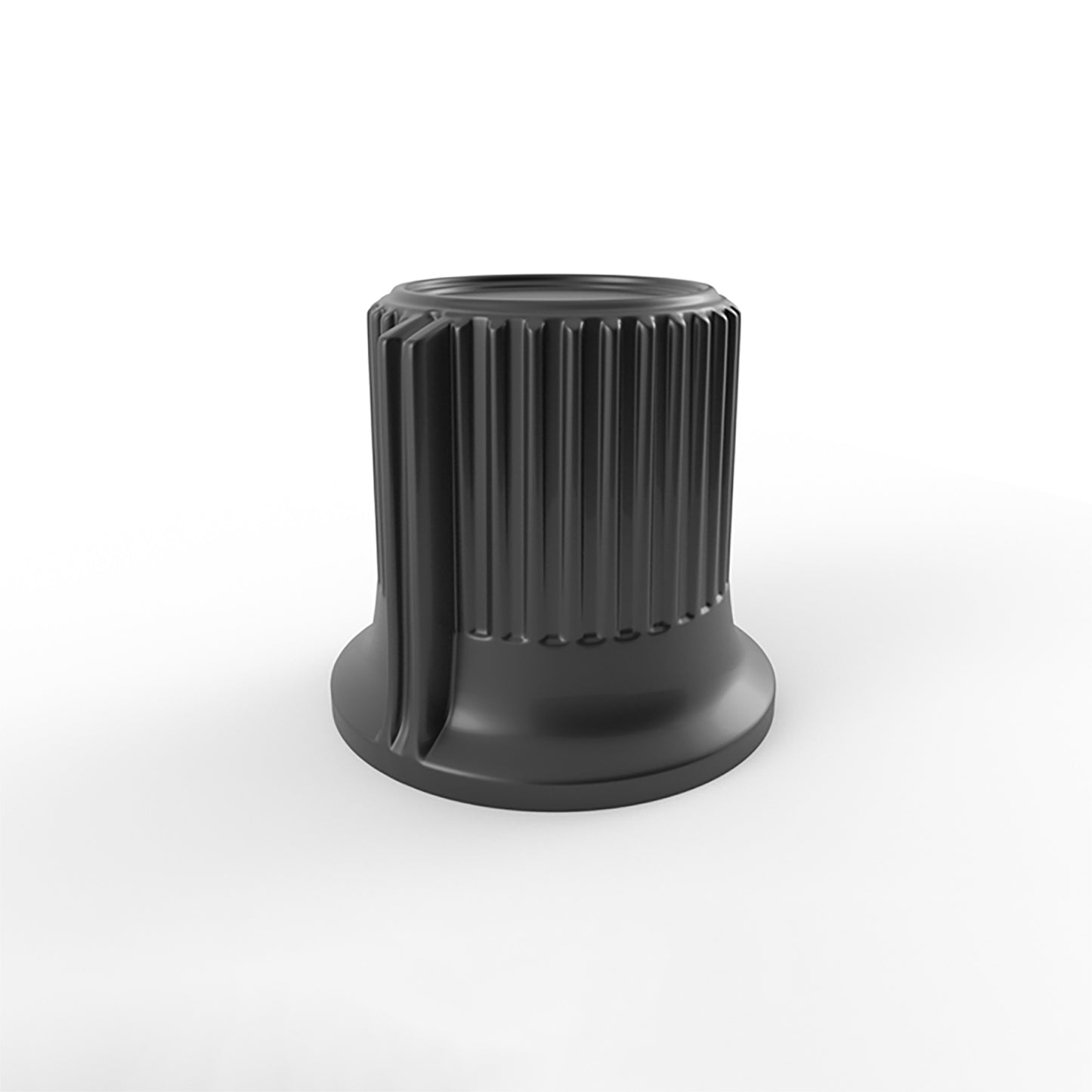 standart ribbed audio knob 3d model v2